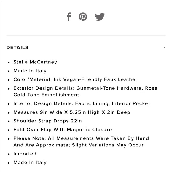 Authentic Stella McCartney Emb. Falabella Shaggy - Picture 2 of 8